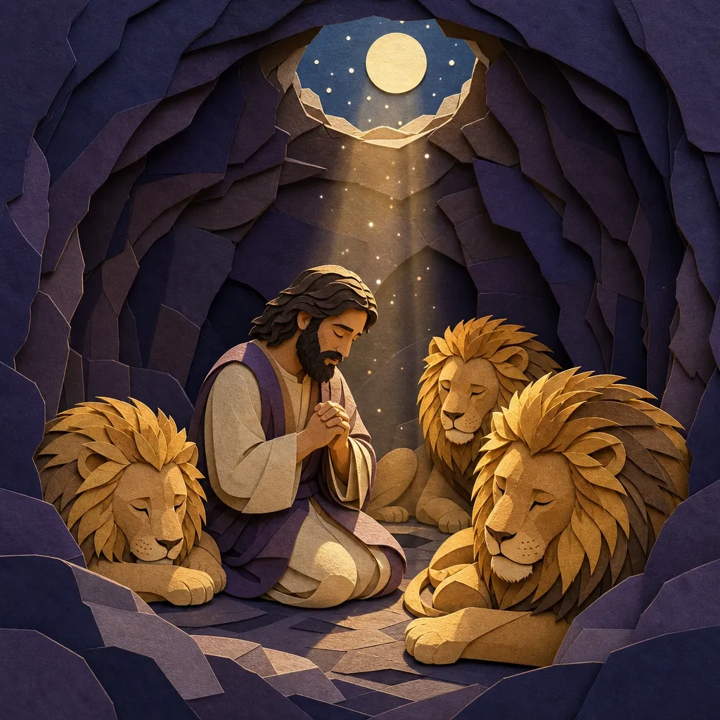 Daniel in the Lions' Den