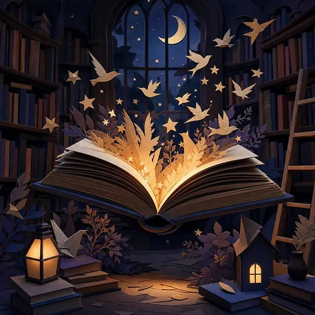 The Library Book That Read Itself