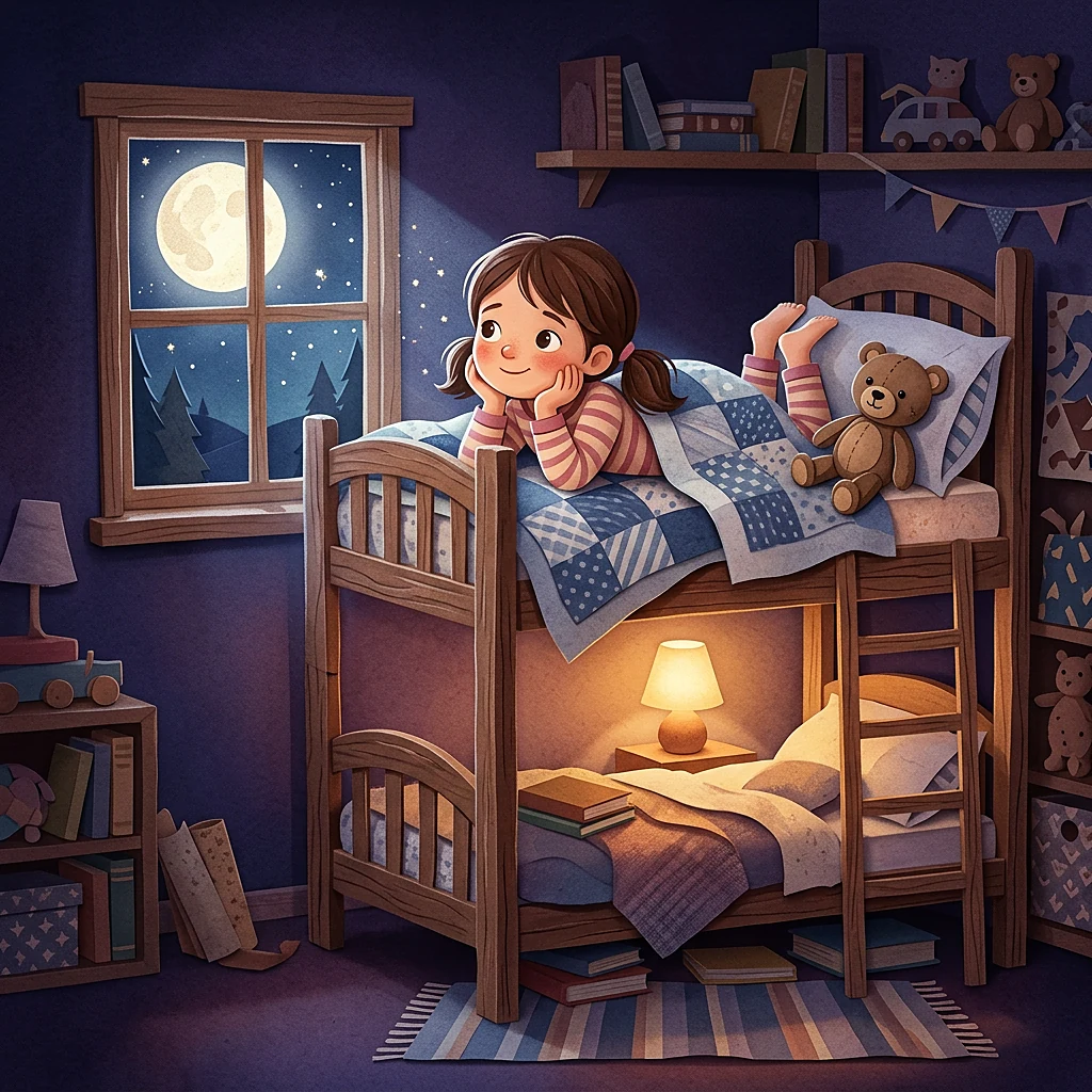 The First Night in the Top Bunk