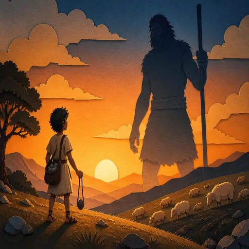David and Goliath