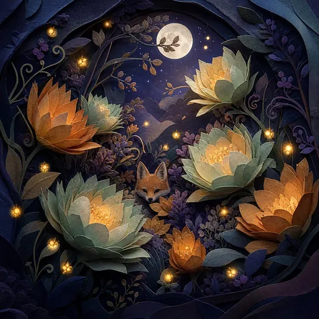 The Garden That Grew at Night